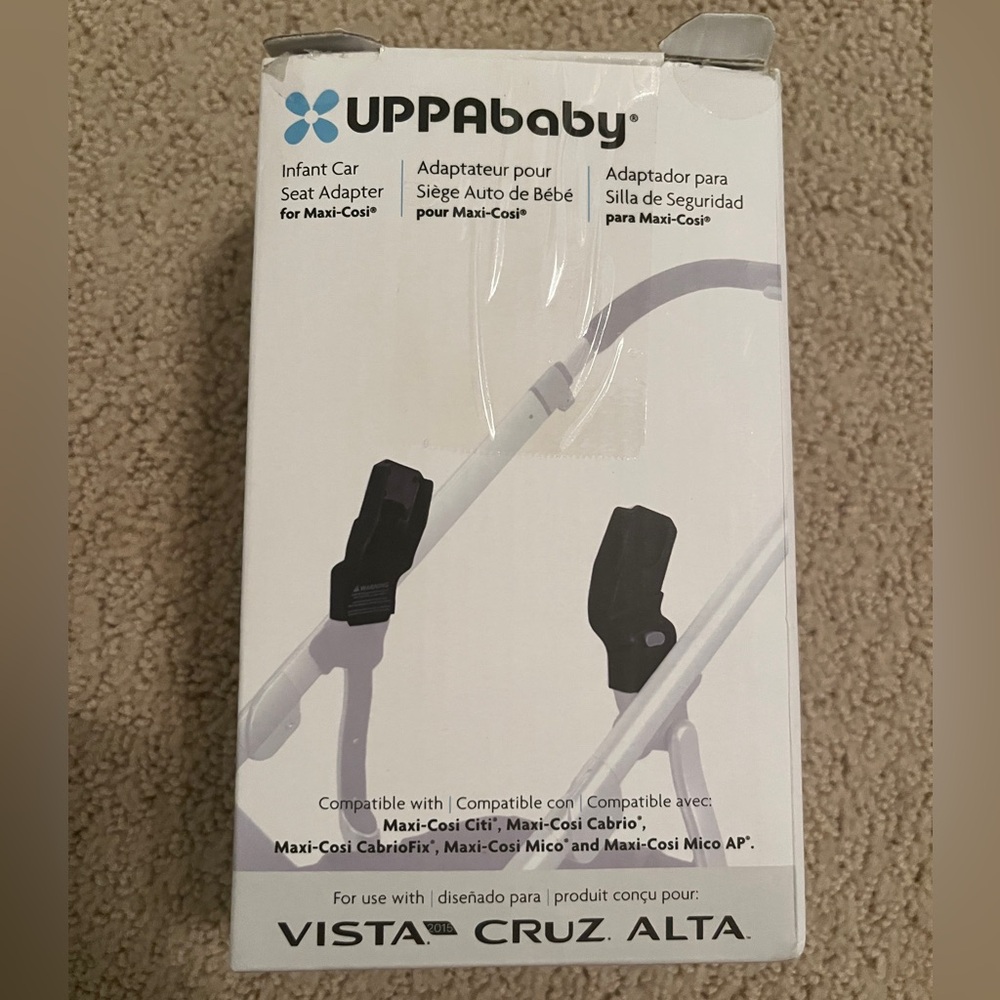 Uppababy car seat adapter for MaxiCosi
